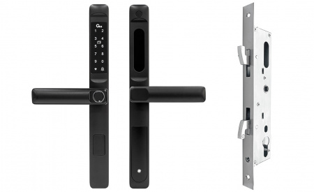 УМНЫЙ УЗКОПРОФЕЛЬНЫЙ ЗАМОК Gimmel F23 TTLock DM 35, R ДЛЯ РАЗДВИЖНЫХ ДВЕРЕЙ