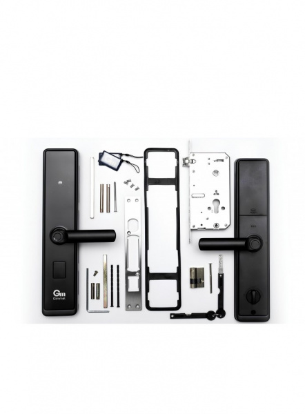 ЭЛЕКТРОННЫЙ ДВЕРНОЙ ЗАМОК GIMMEL F20 TTLOCK С ОТПЕЧАТКОМ ПАЛЬЦА